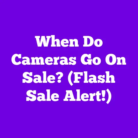 When Do Cameras Go On Sale? (Flash Sale Alert!)