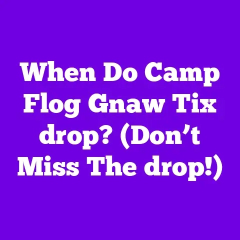 When Do Camp Flog Gnaw Tix drop? (Don’t Miss The drop!)