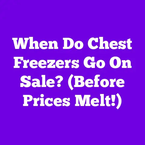 When Do Chest Freezers Go On Sale? (Before Prices Melt!)