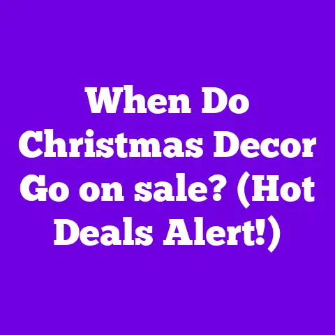 When Do Christmas Decor Go on sale? (Hot Deals Alert!)