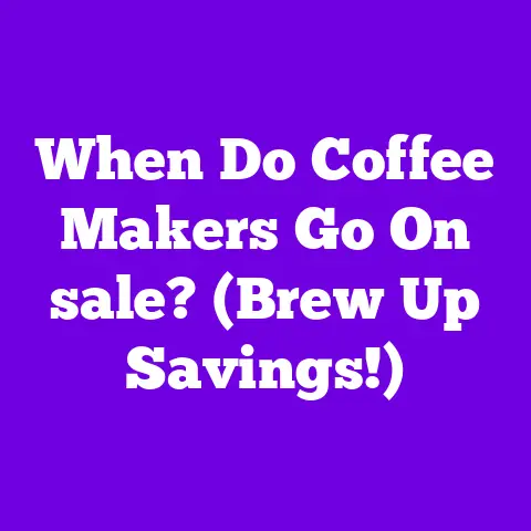 When Do Coffee Makers Go On sale? (Brew Up Savings!)