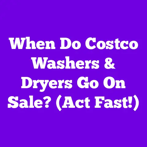 When Do Costco Washers & Dryers Go On Sale? (Act Fast!)