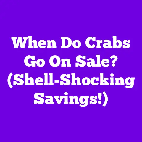 When Do Crabs Go On Sale? (Shell-Shocking Savings!)