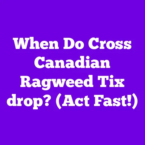 When Do Cross Canadian Ragweed Tix drop? (Act Fast!)