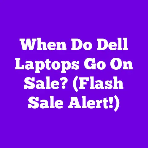 When Do Dell Laptops Go On Sale? (Flash Sale Alert!)