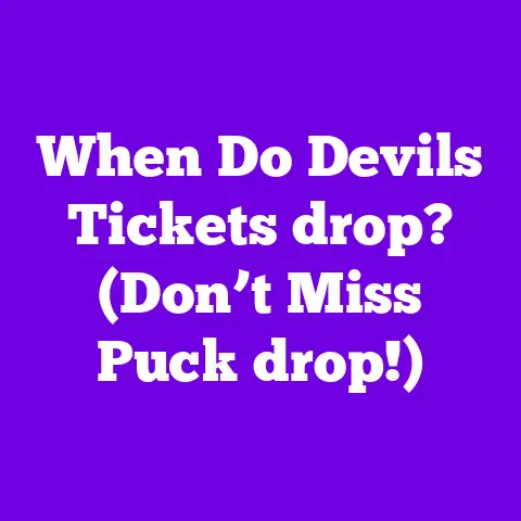 When Do Devils Tickets drop? (Don’t Miss Puck drop!)