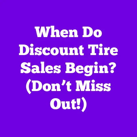 When Do Discount Tire Sales Begin? (Don’t Miss Out!)