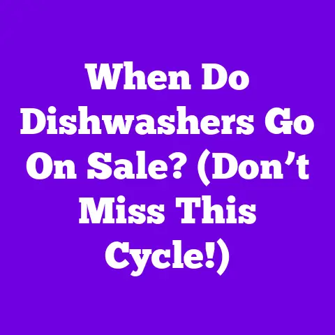 When Do Dishwashers Go On Sale? (Don’t Miss This Cycle!)