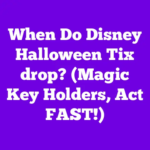 When Do Disney Halloween Tix drop? (Magic Key Holders, Act FAST!)