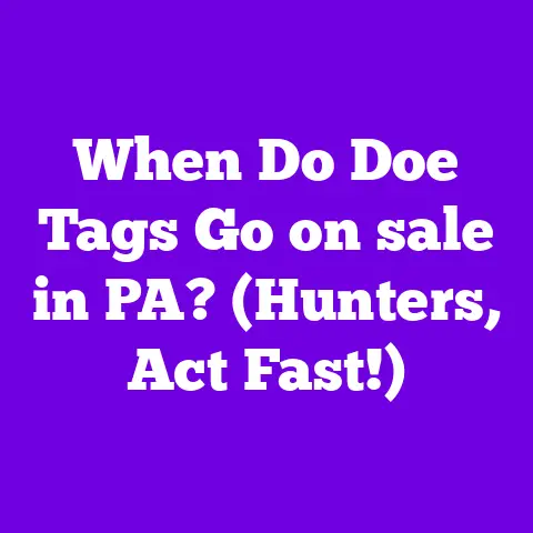 When Do Doe Tags Go on sale in PA? (Hunters, Act Fast!)