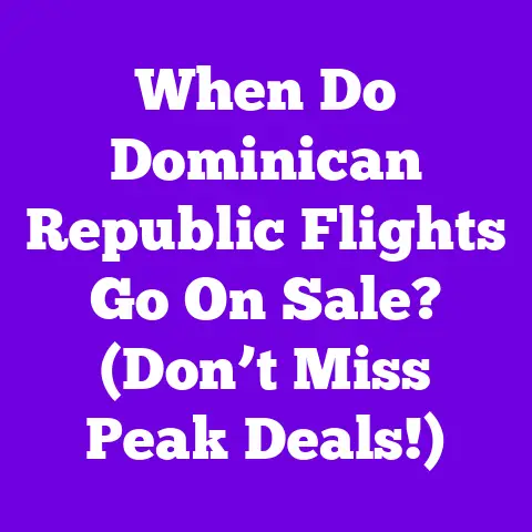 When Do Dominican Republic Flights Go On Sale? (Don’t Miss Peak Deals!)