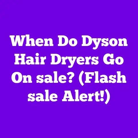 When Do Dyson Hair Dryers Go On sale? (Flash sale Alert!)