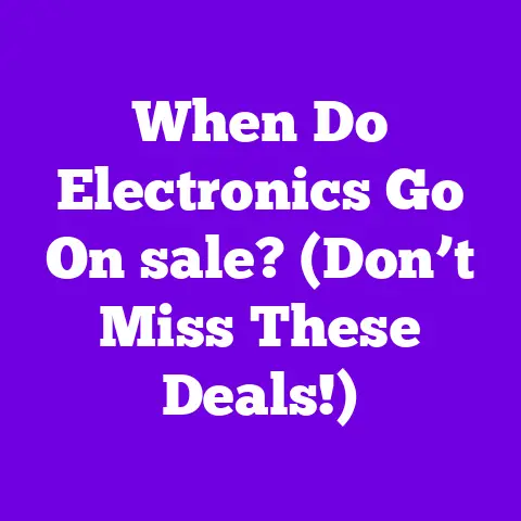 When Do Electronics Go On sale? (Don’t Miss These Deals!)