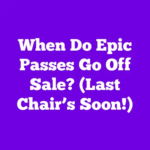 When Do Epic Passes Go Off Sale? (Last Chair’s Soon!)