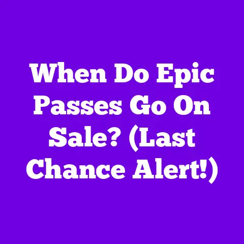 When Do Epic Passes Go On Sale? (Last Chance Alert!)