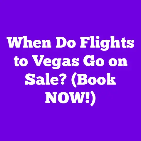 When Do Flights to Vegas Go on Sale? (Book NOW!)