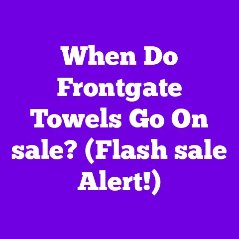 When Do Frontgate Towels Go On sale? (Flash sale Alert!)