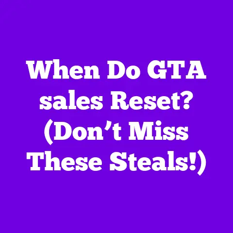 When Do GTA sales Reset? (Don’t Miss These Steals!)