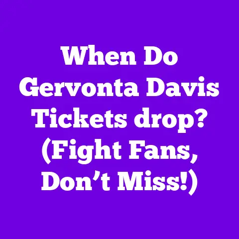 When Do Gervonta Davis Tickets drop? (Fight Fans, Don’t Miss!)