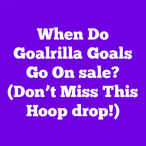 When Do Goalrilla Goals Go On sale? (Don’t Miss This Hoop drop!)