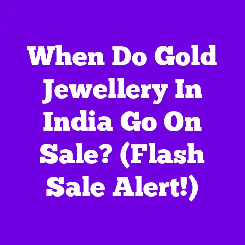 When Do Gold Jewellery In India Go On Sale? (Flash Sale Alert!)