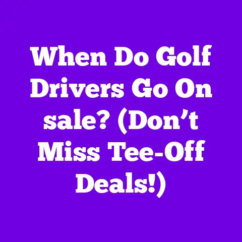 When Do Golf Drivers Go On sale? (Don’t Miss Tee-Off Deals!)