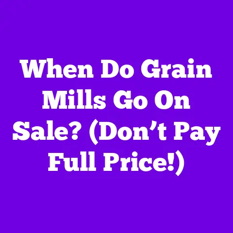 When Do Grain Mills Go On Sale? (Don’t Pay Full Price!)