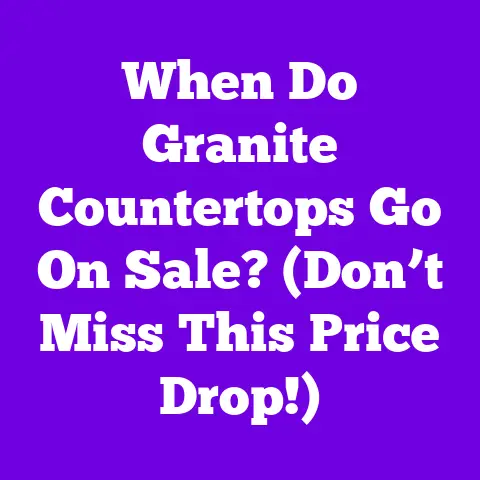 When Do Granite Countertops Go On Sale? (Don’t Miss This Price Drop!)