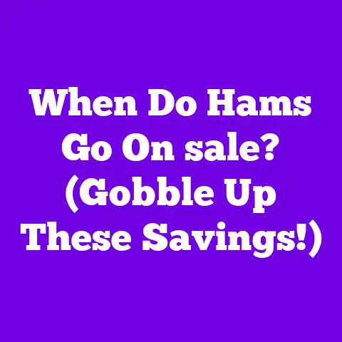 When Do Hams Go On sale? (Gobble Up These Savings!)