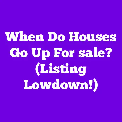 When Do Houses Go Up For sale? (Listing Lowdown!)