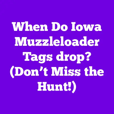 When Do Iowa Muzzleloader Tags drop? (Don’t Miss the Hunt!)