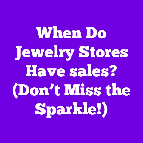 When Do Jewelry Stores Have sales? (Don’t Miss the Sparkle!)