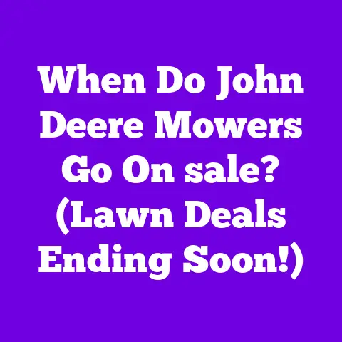 When Do John Deere Mowers Go On sale? (Lawn Deals Ending Soon!)