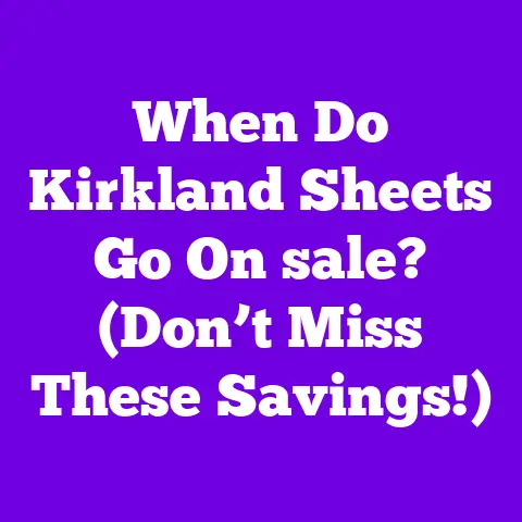 When Do Kirkland Sheets Go On sale? (Don’t Miss These Savings!)