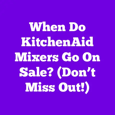 When Do KitchenAid Mixers Go On Sale? (Don’t Miss Out!)