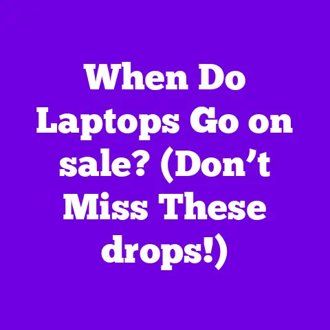 When Do Laptops Go on sale? (Don’t Miss These drops!)