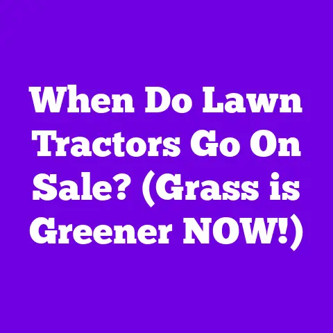 When Do Lawn Tractors Go On Sale? (Grass is Greener NOW!)