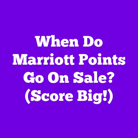 When Do Marriott Points Go On Sale? (Score Big!)