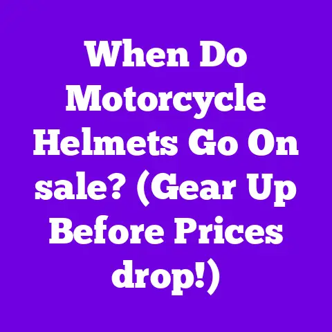 When Do Motorcycle Helmets Go On sale? (Gear Up Before Prices drop!)