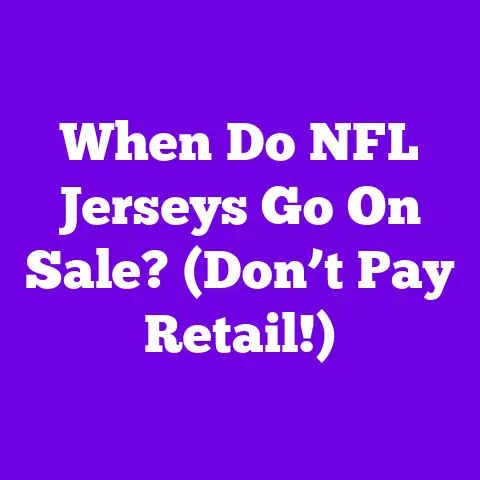 When Do NFL Jerseys Go On Sale? (Don’t Pay Retail!)