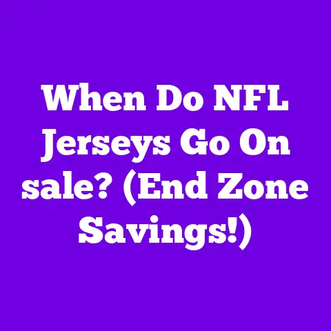 When Do NFL Jerseys Go On sale? (End Zone Savings!)