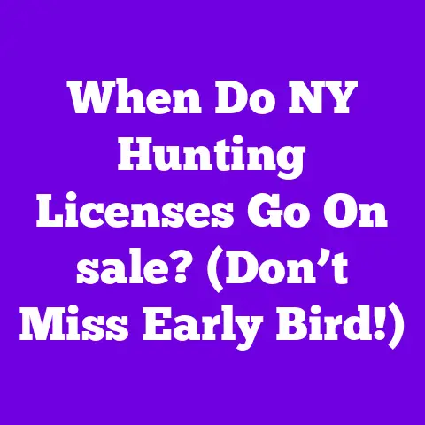 When Do NY Hunting Licenses Go On sale? (Don’t Miss Early Bird!)