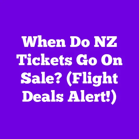 When Do NZ Tickets Go On Sale? (Flight Deals Alert!)