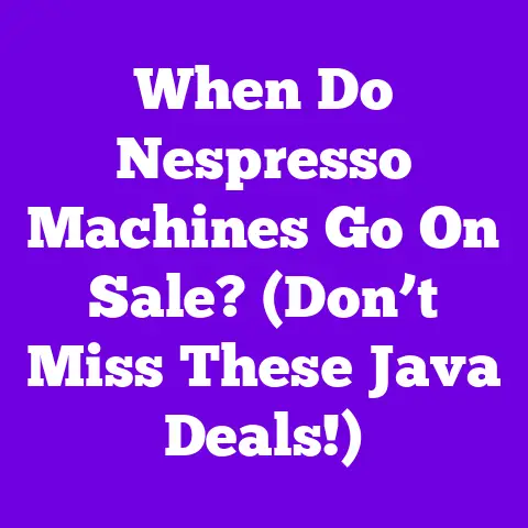 When Do Nespresso Machines Go On Sale? (Don’t Miss These Java Deals!)