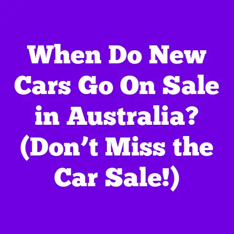 When Do New Cars Go On Sale in Australia? (Don’t Miss the Car Sale!)