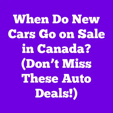 When Do New Cars Go on Sale in Canada? (Don’t Miss These Auto Deals!)