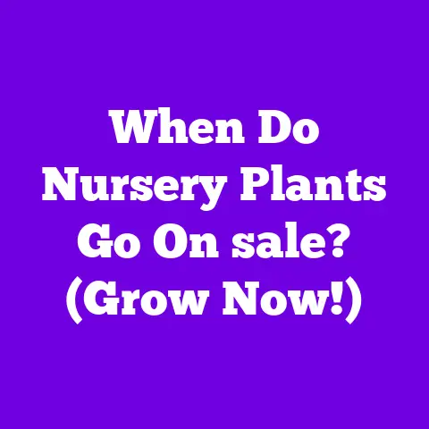 When Do Nursery Plants Go On sale? (Grow Now!)