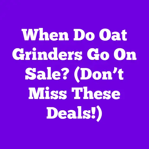 When Do Oat Grinders Go On Sale? (Don’t Miss These Deals!)