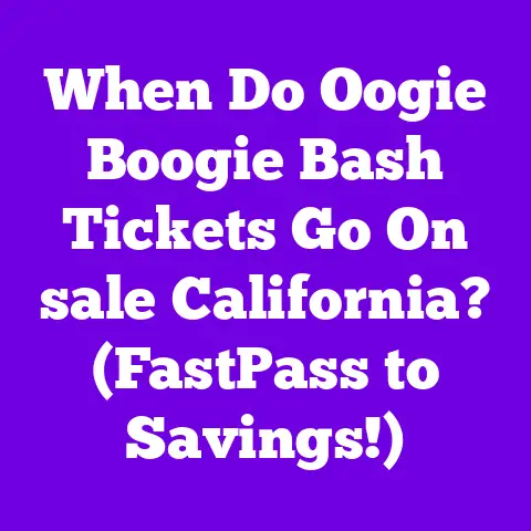 When Do Oogie Boogie Bash Tickets Go On sale California? (FastPass to Savings!)