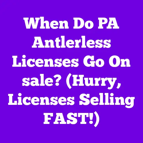 When Do PA Antlerless Licenses Go On sale? (Hurry, Licenses Selling FAST!)